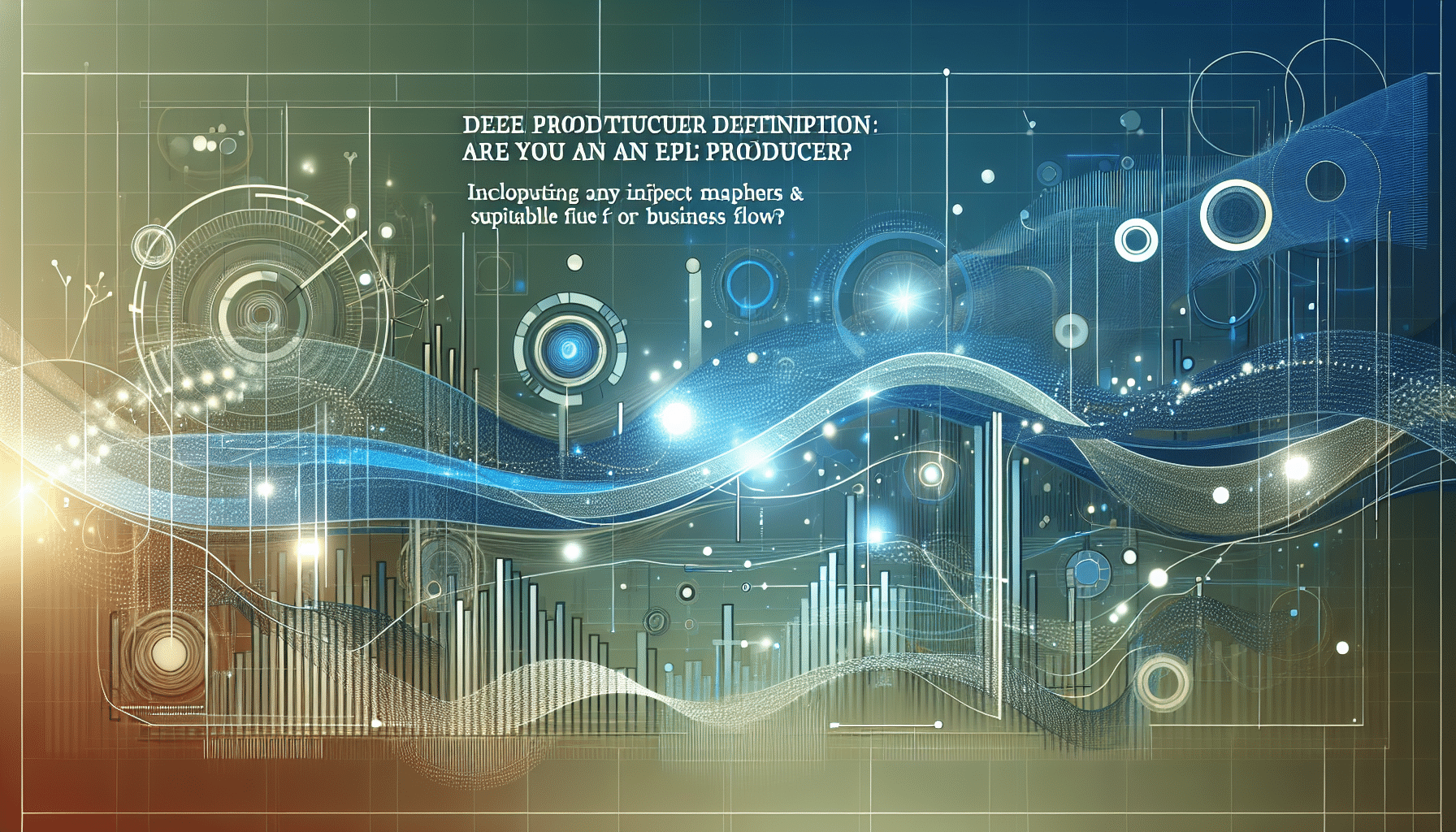 Visual explainer of WEEE Directive concepts showing producers responsible for electronics compliance in the EU.