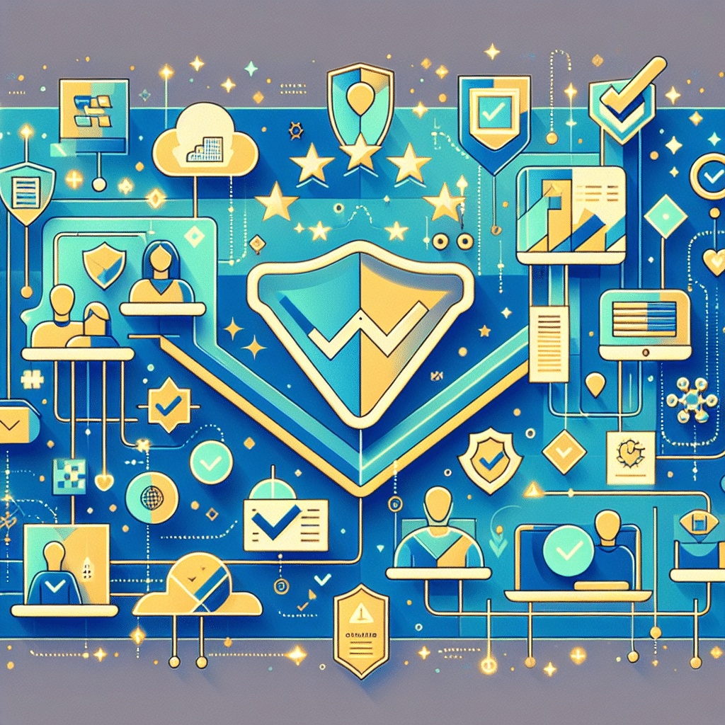 Modern illustration showing Cross-Border EPR with unified document systems and symbols of EU compliance across countries.