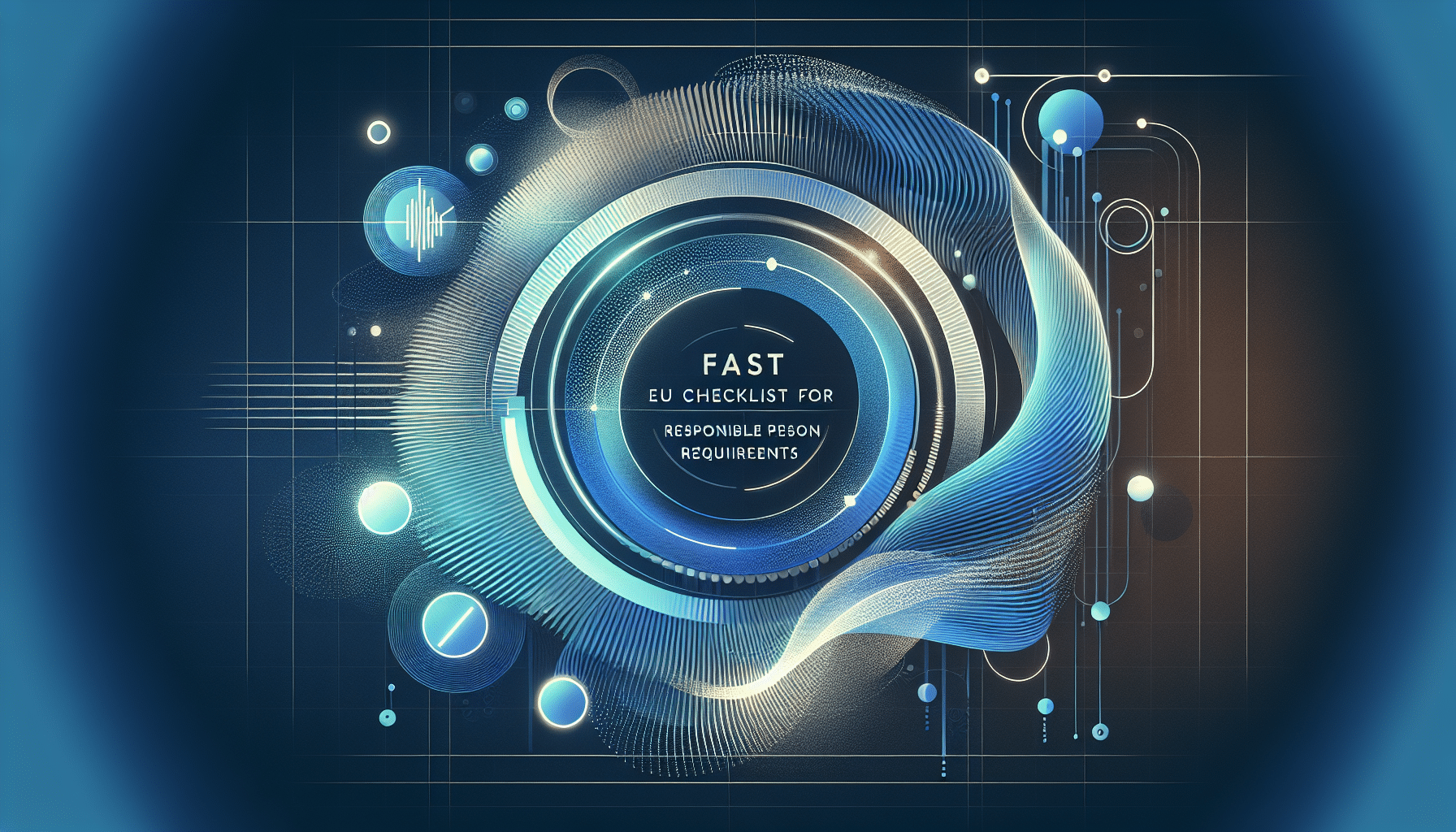 Digital visualization of required documents and timelines for appointing an EU Responsible Person for product compliance.