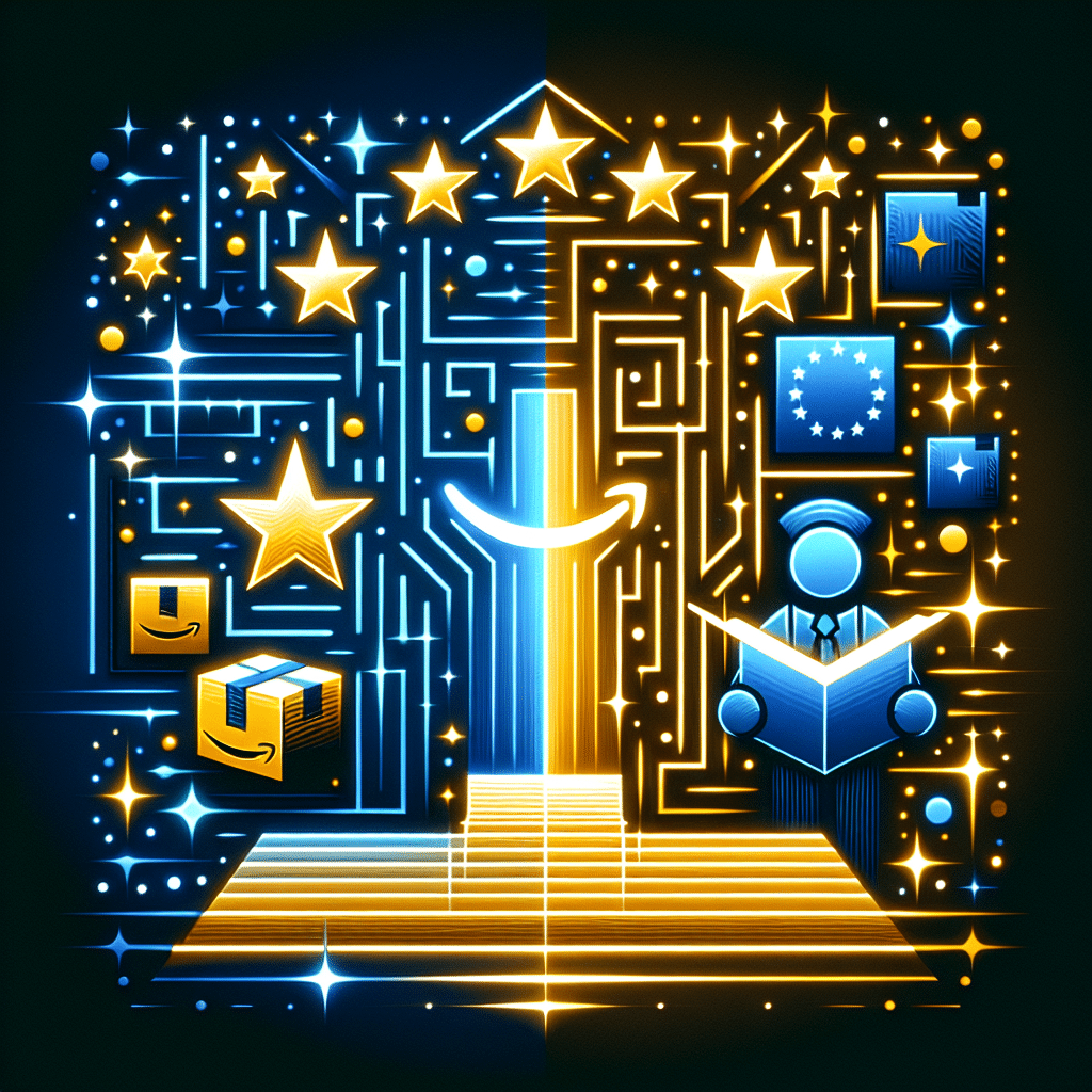 EU Responsible Person Service concept showing non-EU Amazon seller achieving automated compliance with EU representative, documents, and EPR checks.