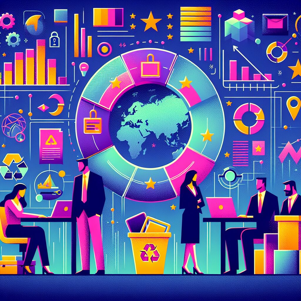 EU WEEE compliance 2025 dashboard showing brands managing electronics recycling, registration and reporting through AI tools