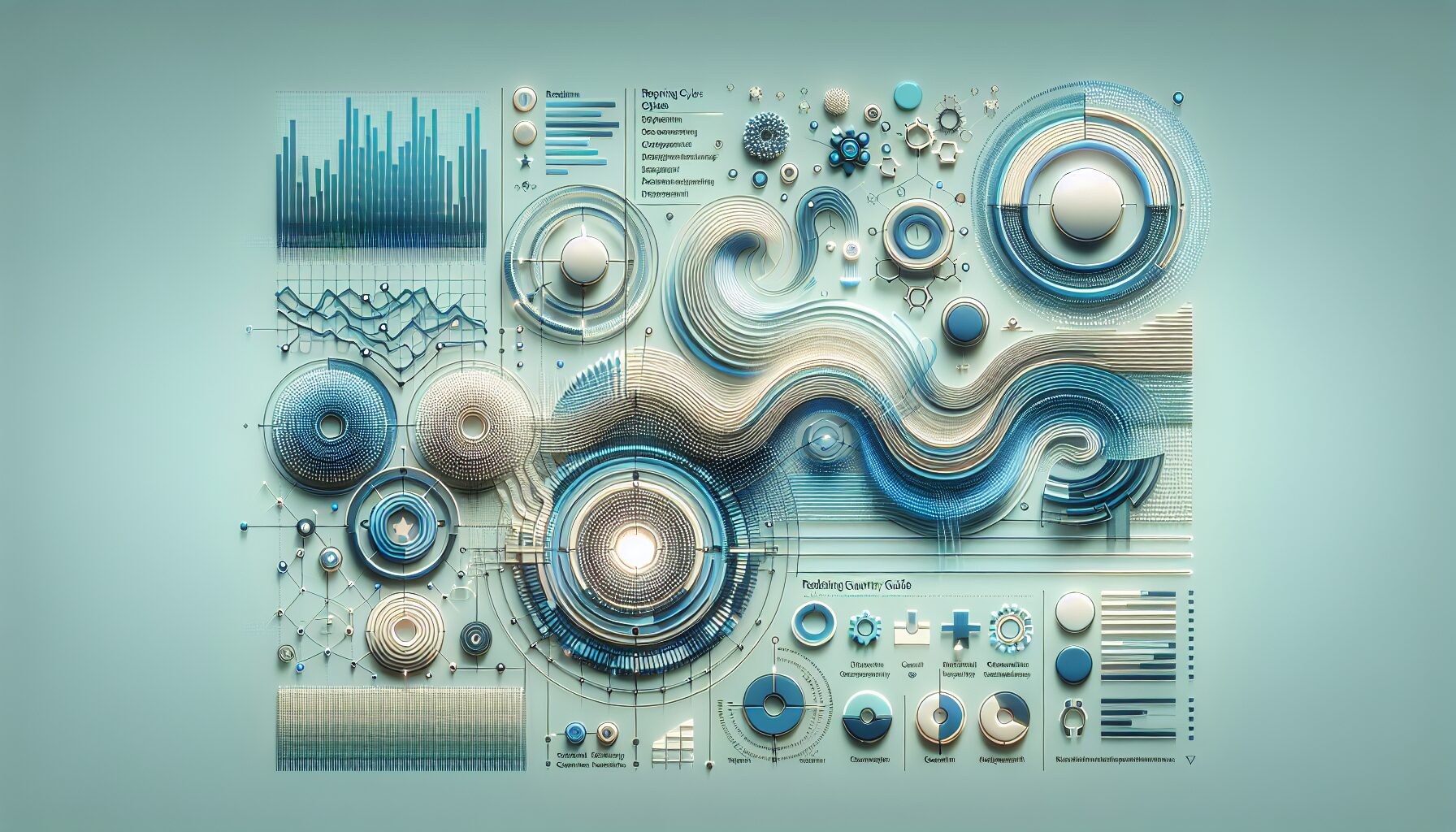 Illustration of EU countries with reporting icons to showcase WEEE compliance cycle per country.