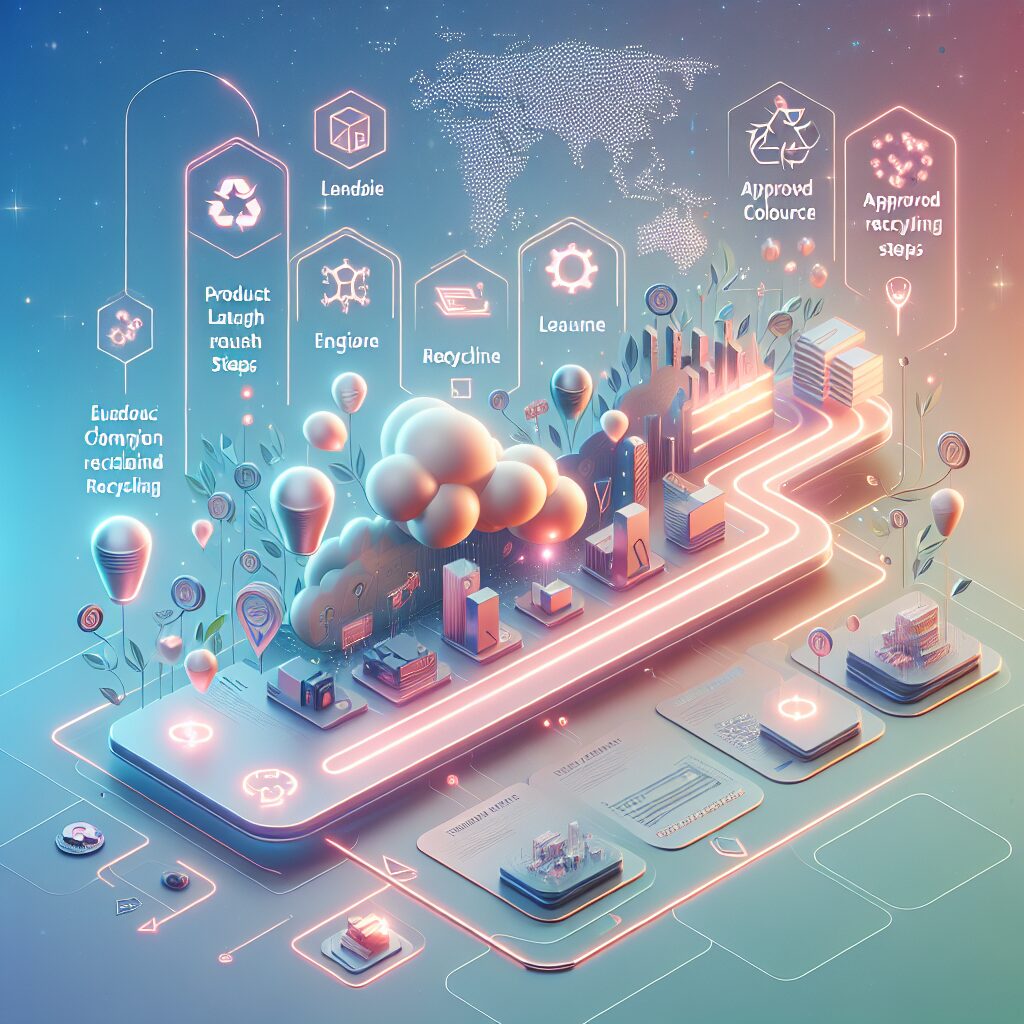 A visual guide showing the WEEE compliance timeline with electronics and EU-specific milestones relevant for product launch planning.