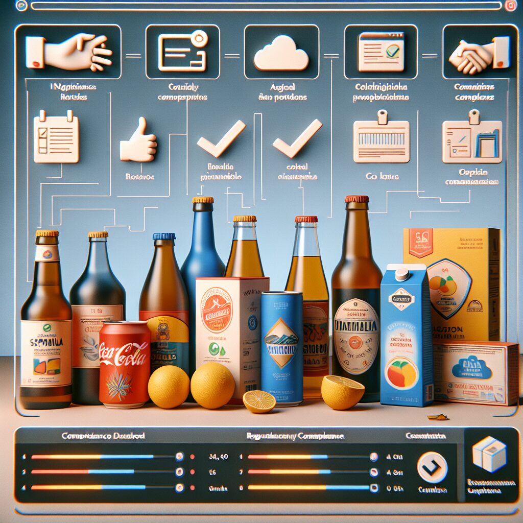 Illustration of Spain EPR registration workflow showing packages, compliance icons, and digital tools for 2025 regulations.