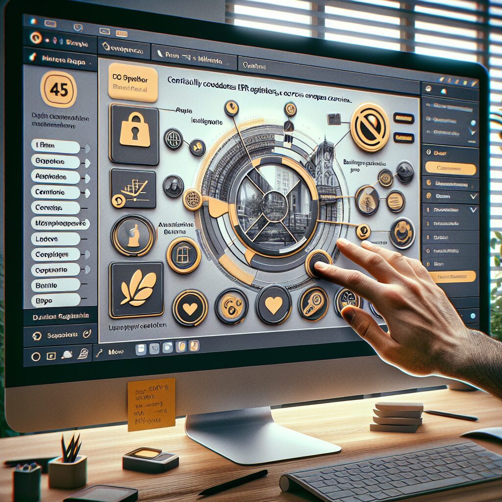 Modern dashboard showcasing centralized EU EPR registration for marketplace sellers and brands